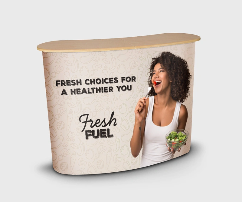 Traditional Pop-Up Counter