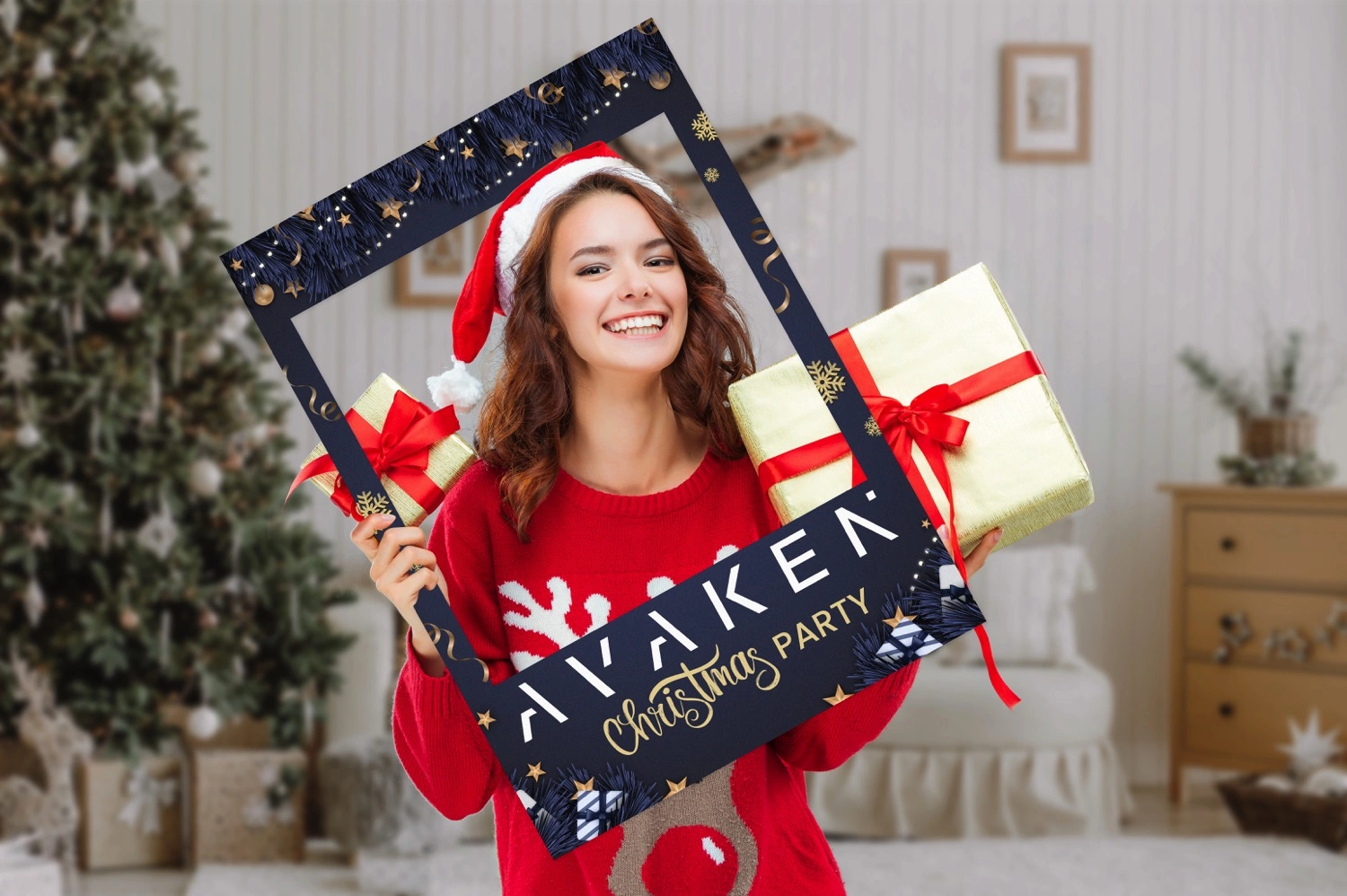 Christmas Selfie Frame