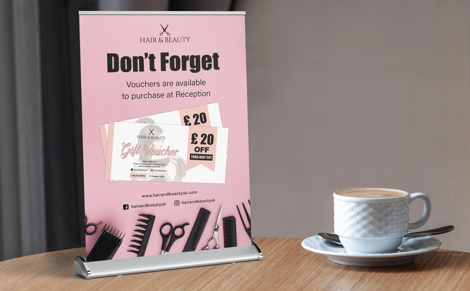 Desktop Roller Banners