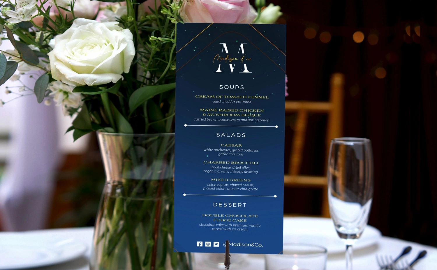 Menu Printing