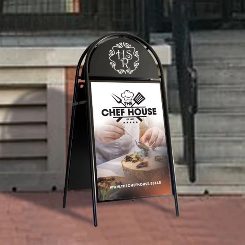 Booster Pavement Sign