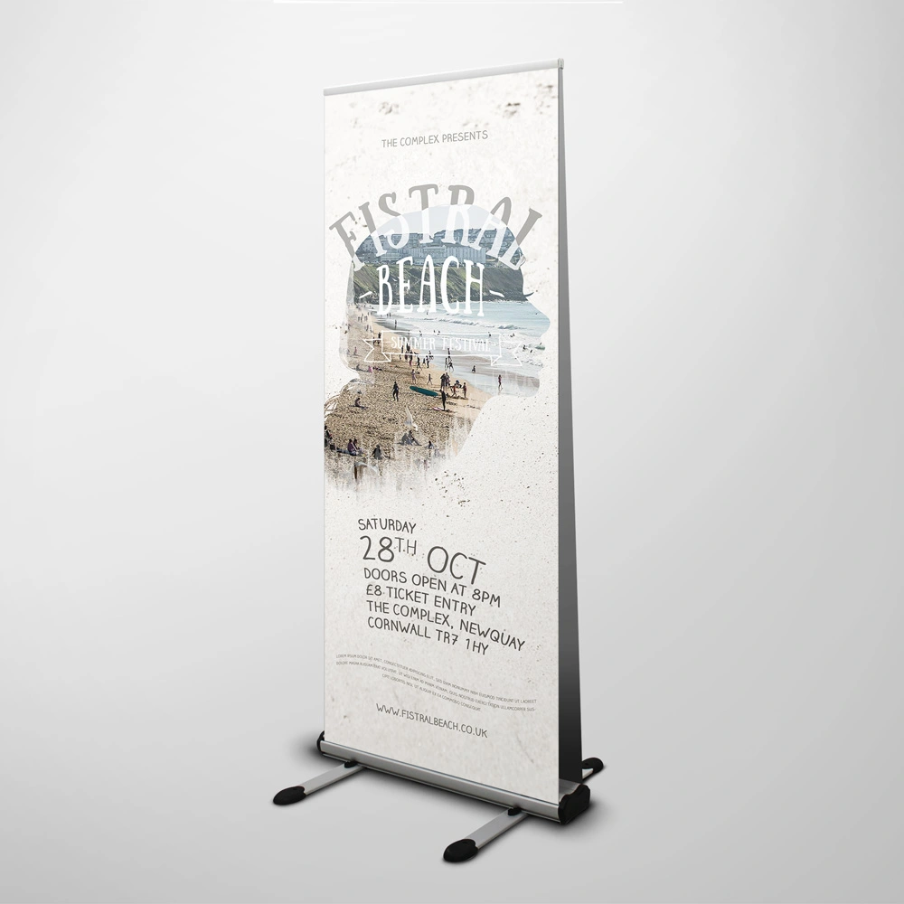 Outdoor Roller Banner