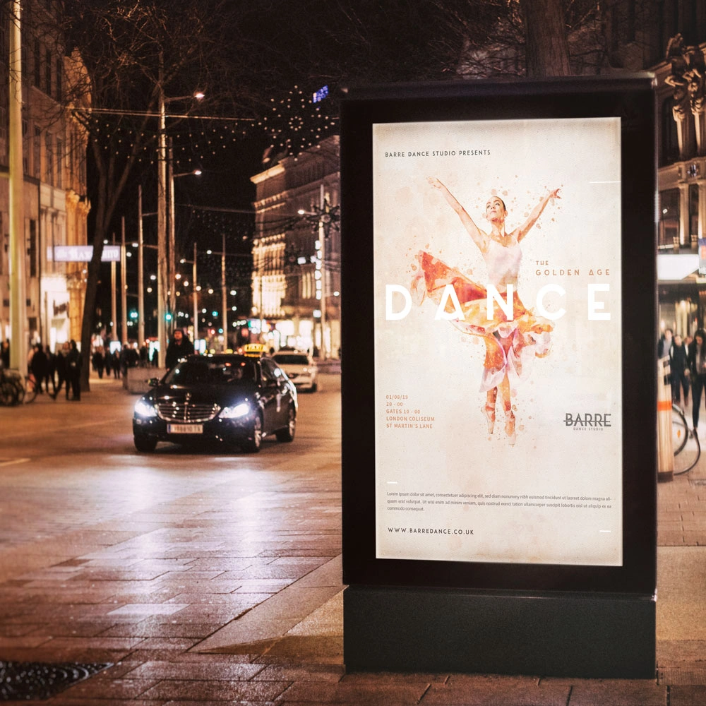 Backlit Posters