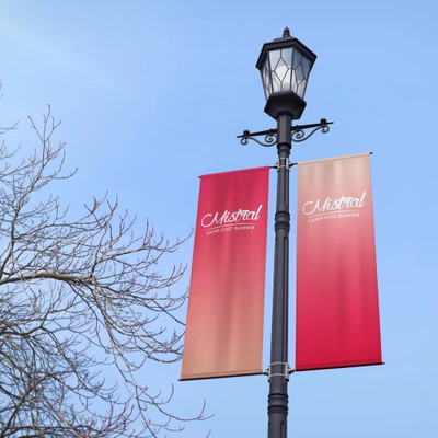 Lamp Post Displays at Kall Kwik WGC