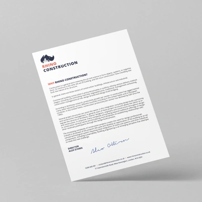 Letterhead Printing at Kall Kwik WGC