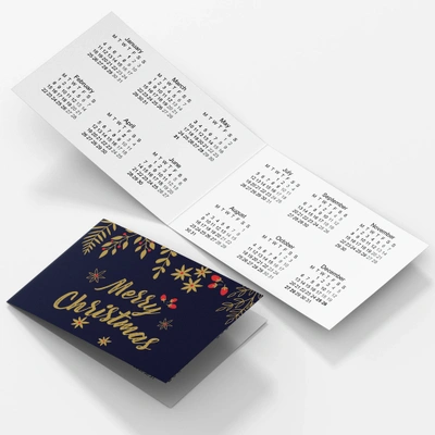 Pocket Calendar Short Edge