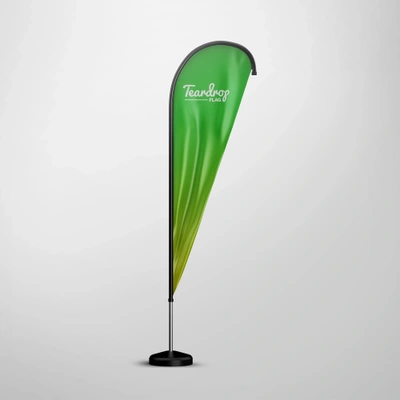 Teardrop Flags at Kall Kwik WGC