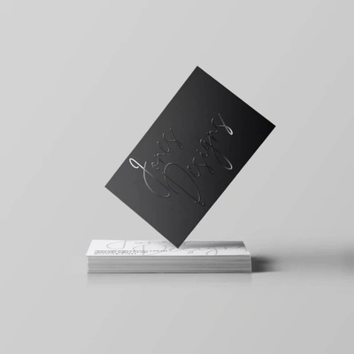 Spot UV Business Card