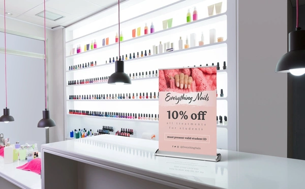  Nail Salon Rollbannerdesktop