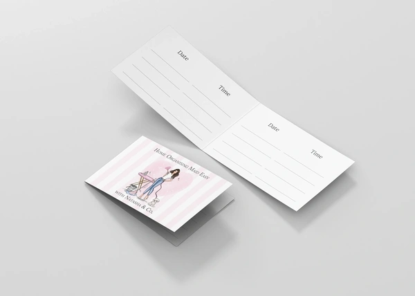 Home With Natasha - Appointment Card