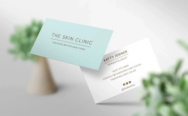  Skin Care Business Card