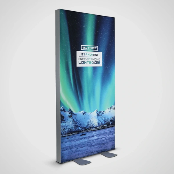 SEG Standard Free Standing Lightbox - Lights Off