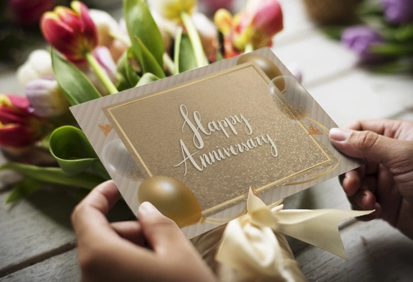  Anniversary Greeting Card