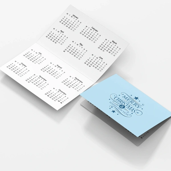 Pocket Calendar Long Edge