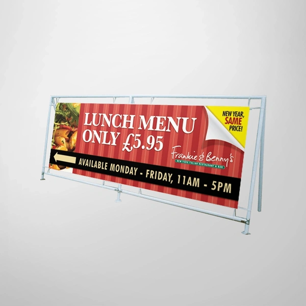 Heavy Duty Banner Frame
