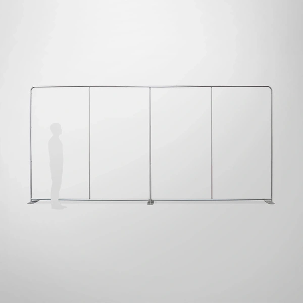 Stretch Fabric Wall Straight Frame - 5m