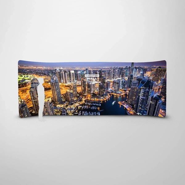 Stretch Fabric Wall Curved - 6m