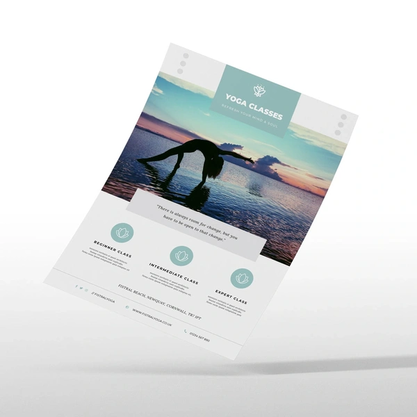 A5 170gsm Silk Flyers
