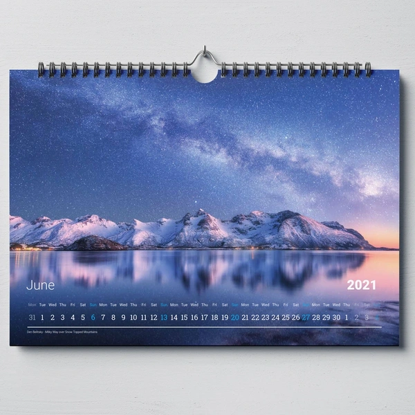 Wall Calendar A3 Landscape