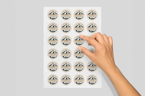  Sticker - Sheet - Round