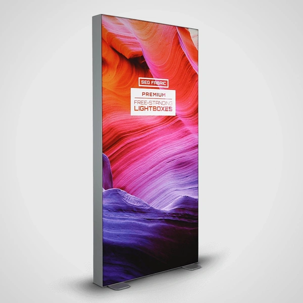 SEG Premium Free Standing Lightbox - Lights Off