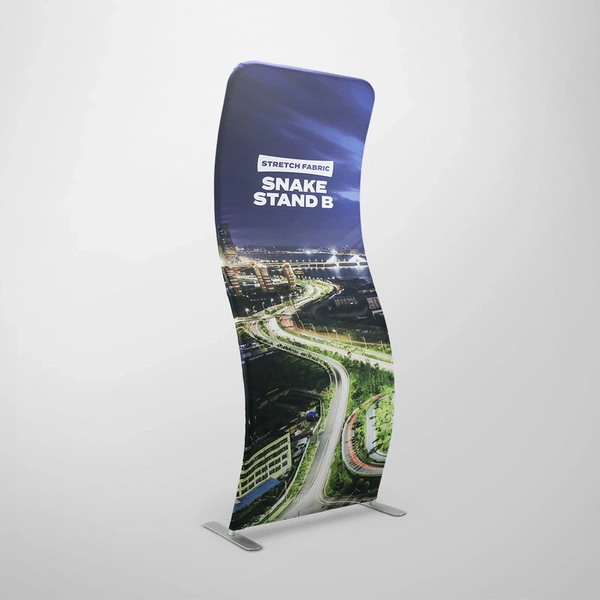 Stretch Fabric Snake Stand B