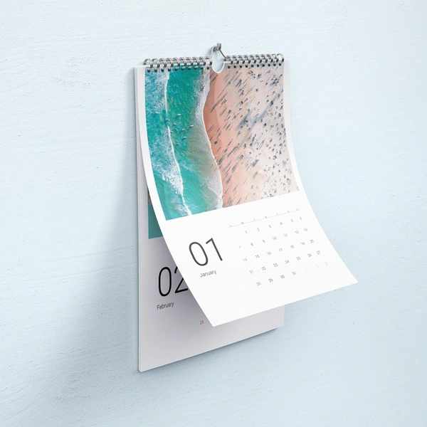 Wall Calendar A4 Portrait