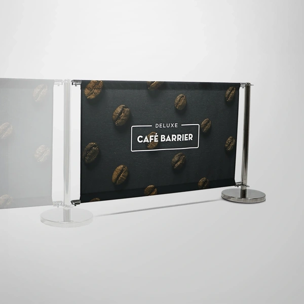 Deluxe Cafe Barrier 1500mm -  Single-Sided Extension