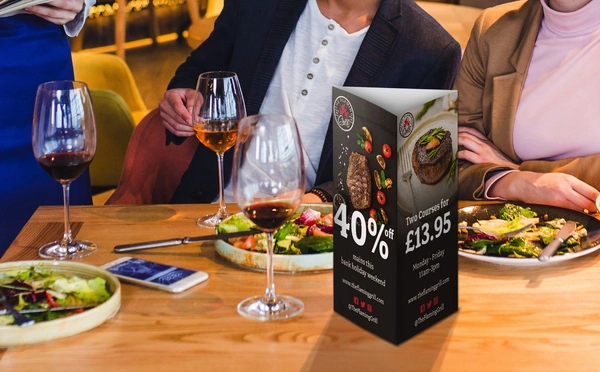  Restaurant Tent Card
