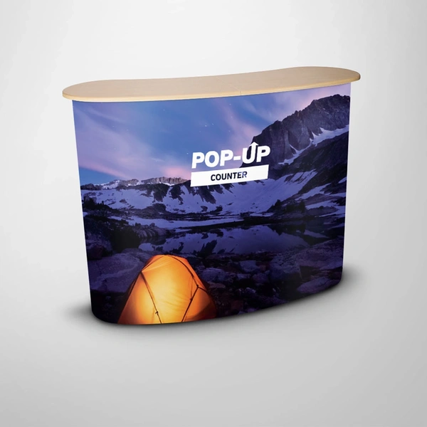 Traditional Pop Up Counter