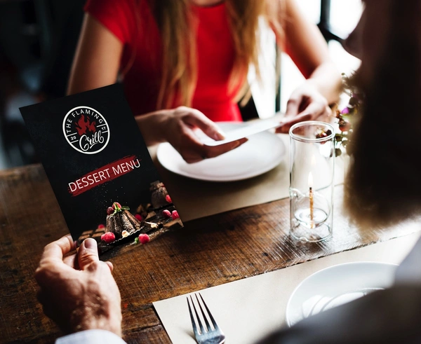  Restaurant Folded Menu