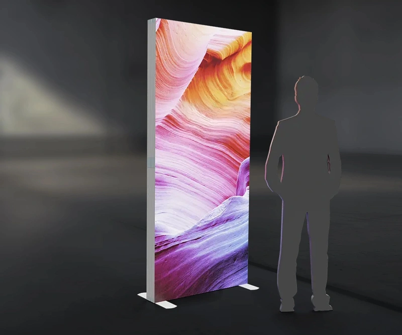SEG Fabric Free-Standing Lightboxes